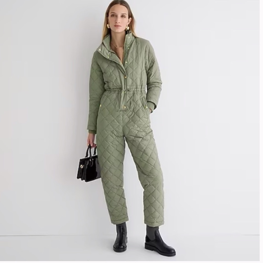 MEDIUM NWT JCREW Puffer snowsuit with PrimaLoft®